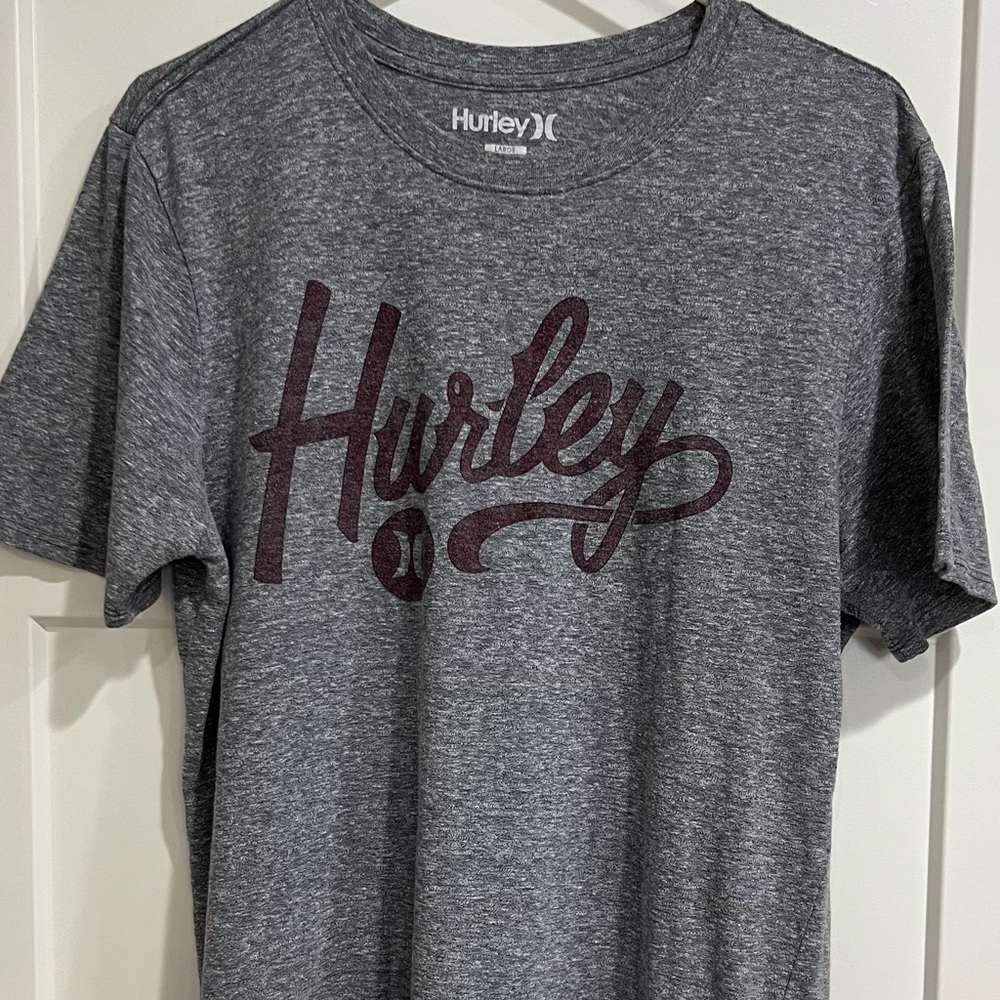 Hurley Men’s Vintage Gray T-Shirt